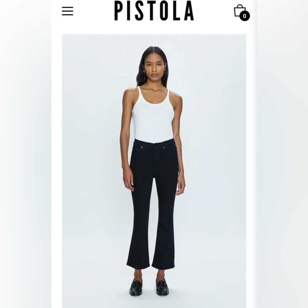 PISTOLA LENNON HIGH RISE BOOT - NOIR